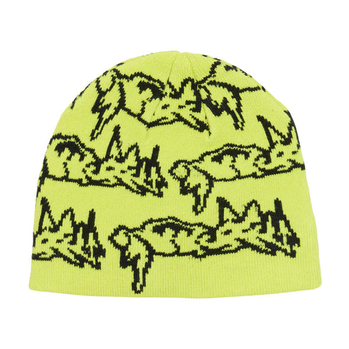 There - Parasite Skully Beanie (Yellow/Black)